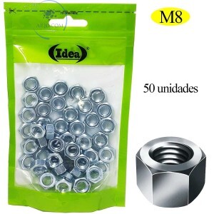 PORCA SEXTAVADA M8 (ID-0808P)