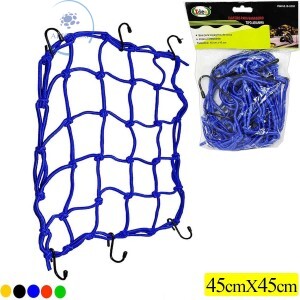 ELÁSTICO EXTENSOR 45cm X 45cm TIPO ARANHA PARA BAGAGEIRO (ID-3285C)