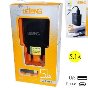CARREGADOR TIPO-C 5.1A (LE-291FC)