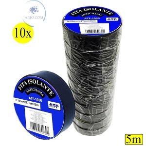 FITA ISOLANTE 5m 10 UNIDADES (ATF-1030)