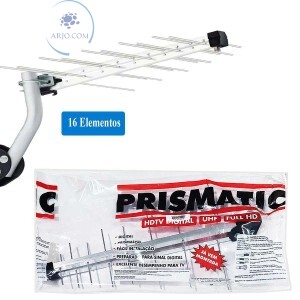 ANTENA EXTERNA DIGITAL 16 ELEMENTOS 14 DBI (LOG-8)