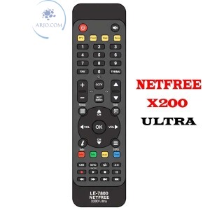 CONTROLE REMOTO RECEPTOR NETFREE (LE-7800).