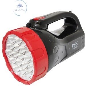 LANTERNA HOLOFOTE RECARREGÁVEL 19 LEDs (MAX-1839)