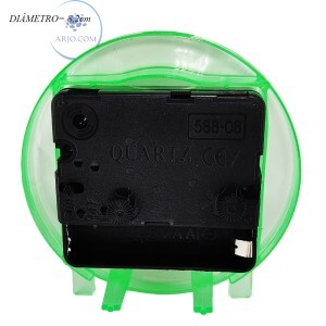 RELÓGIO DESPERTADOR REDONDO COLORIDO (N007)