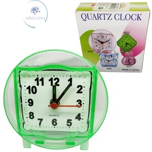 RELÓGIO DESPERTADOR REDONDO COLORIDO (N007)