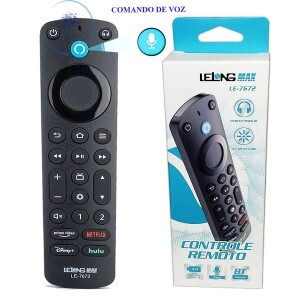 CONTROLE REMOTO POR VOZ COM ALEXA FIRE TV STICK AMAZON (LE-7672)