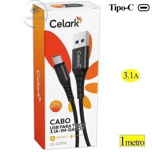 CABO USB 3.1A PARA TIPO-C 1m (CE-C1315C)