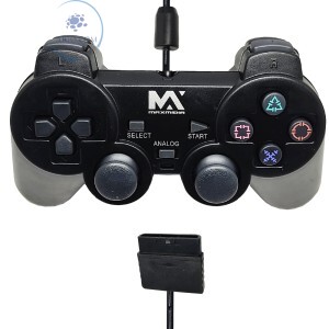 CONTROLE PLAYSTATION 2 E PS1 COM FIO (MAX-PC22)