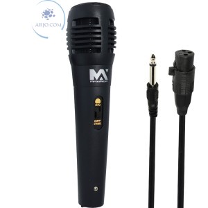 MICROFONE DINÂMICO COM FIO MAXMIDIA (MAX-310801-5)