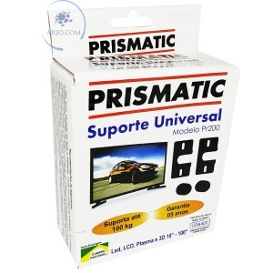 SUPORTE FIXO UNIVERSAL PARA TV LCD / 3D / LED / PLASMA DE 10