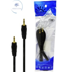 CABO DE ÁUDIO P2+P2  MACHO ESTÉREO 1,5 METROS (N404).