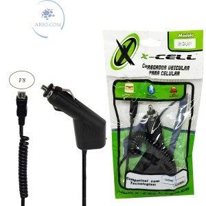 CARREGADOR VEICULAR V8 MICRO USB (V8/GALAXY)