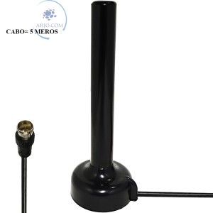 ANTENA DIGITAL PORTÁTIL INTERNA E EXTERNA (N165).