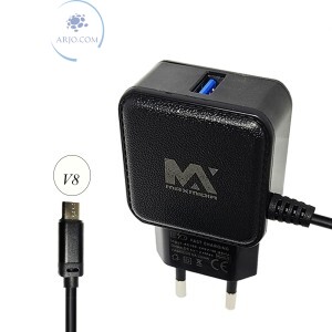 CARREGADOR PARA CELULAR V8 COM 01 ENTRADA USB 2.4A (MAX-CAR85)