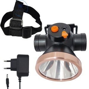 LANTERNA DE CABEÇA RECARREGÁVEL 1 LED 50W (DP-7223A)