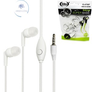 FONE DE OUVIDO ESTÉREO COM MICROFONE (ID-4750F)