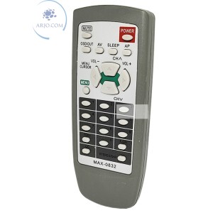 CONTROLE REMOTO AIWA TV TUBO (MAX-0832)