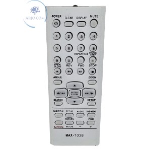 CONTROLE REMOTO DVD LENOXX (MAX-1038)