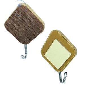 GANCHO ADESIVO LOSANGO 5 X 5 cm (BAR-224006-7)