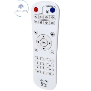 CONTROLE REMOTO RECEPTOR BTV (LE-7747)
