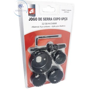 JOGO DE SERRA COPO 6 PEÇAS (BAR-91408-31)