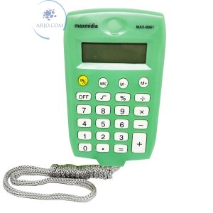 MINI CALCULADORA ELETRÔNICA CORDÃO 8 DÍGITOS (MAX-8961)