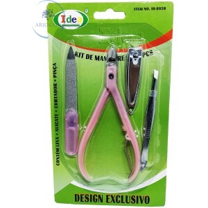 KIT DE MANICURE COM 4 PEÇAS (ID-805B)