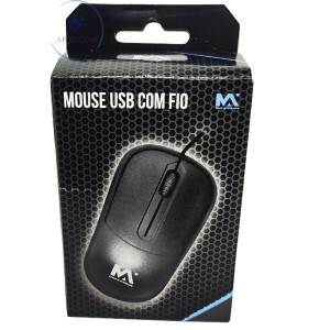 MOUSE ÓPTICO COM FIO USB (MAX-MOU401)