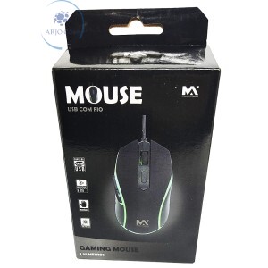 MOUSE GAMER COM FIO USB (MAX-MOUG203)