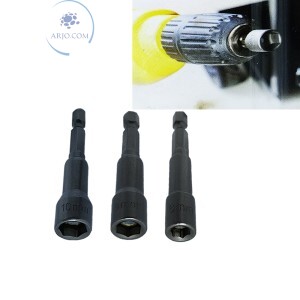 JOGO DE SOQUETES PARA PARAFUSADEIRA COM 3 UNIDADES (ID-8420H)