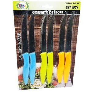 CONJUNTO DE FACAS 6 PEÇAS (ID-5268F)