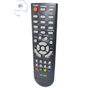 CONTROLE REMOTO CONVERSOR DIGITAL AQUÁRIO (LE-7501)