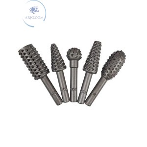 LIMA ROTATIVA PARA MADEIRA KIT COM 5 PEÇAS (ID-9873H)