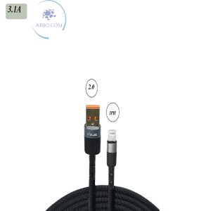 CABO USB TURBO 3.1A IPHONE 1m (LE-856P)