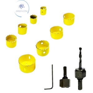 JOGO DE SERRA COPOS PARA MADEIRA 11 PEÇAS (ID-5479B)