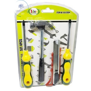 KIT DE FERRAMENTAS 4 PEÇAS (ID-6799K)