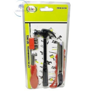KIT DE FERRAMENTAS 7 PEÇAS (ID-6733K)