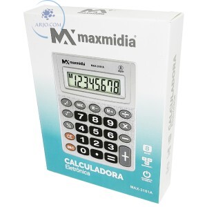 CALCULADORA ELETRÔNICA 8 DÍGITOS (MAX-3181A)