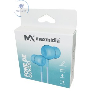 FONE DE OUVIDO P3 ESTÉREO DE ALTA QUALIDADE (MAX-F675)