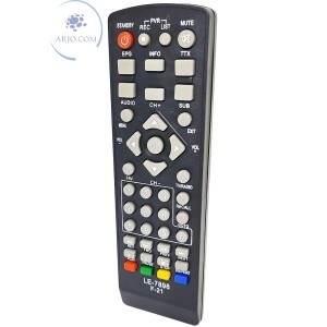CONTROLE REMOTO CONVERSOR DIGITAL TELE SISTEM (LE-7898)