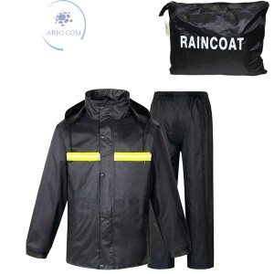 CAPA DE CHUVA PARA MOTOQUEIRO COM FAIXA REFLETIVA (N466-G)