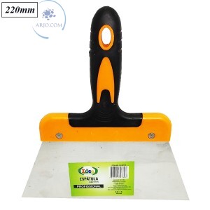 ESPÁTULA DE AÇO INOXIDÁVEL LISA 220mm (ID-3977E)