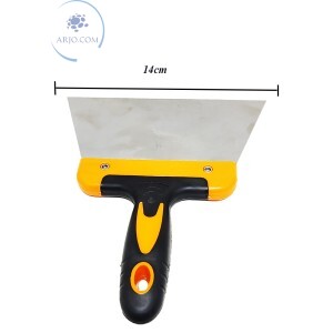 ESPÁTULA DE AÇO INOXIDÁVEL LISA 140mm (ID-3975E)