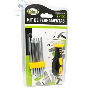 KIT CHAVES DE PRECISÃO 7 PEÇAS (ID-6311K)