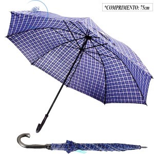 GUARDA CHUVA 75cm COM 8 VARETAS DUPLAS (MAX-GC1177)
