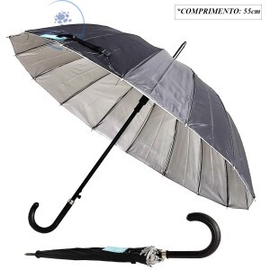 GUARDA CHUVA 55cm COM 16 VARETAS (MAX-GC5510)