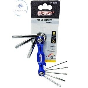 KIT DE CHAVES ALLEN 8 PEÇAS (SA-66120H)