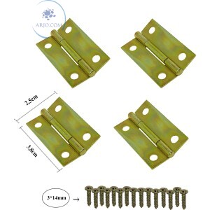 KIT DE DOBRADIÇAS 4 PEÇAS (ID-3919D)