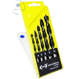 JOGO DE BROCAS PARA MADEIRA (ID-6381B)