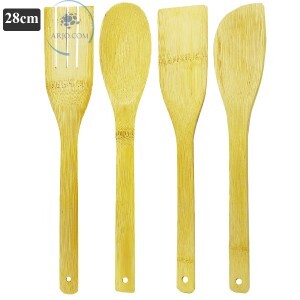 JOGO UTENSÍLIOS BAMBU 4 PEÇAS (KL5887)